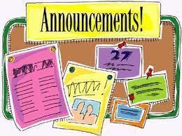 announcement board